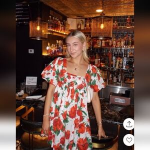 New Anthropologie Maeve Babydoll Mini Dress